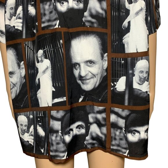 WACKO MARIA SILENCE OF THE LAMBS HAWAIIAN SHIRT MENS SZ M NEW NWT. #38 - Picture 6 of 11